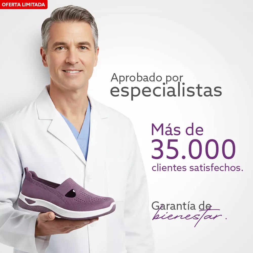Zapato Ortopédico Confortiva: (COMPRA 1 Y LLÉVATE 2)