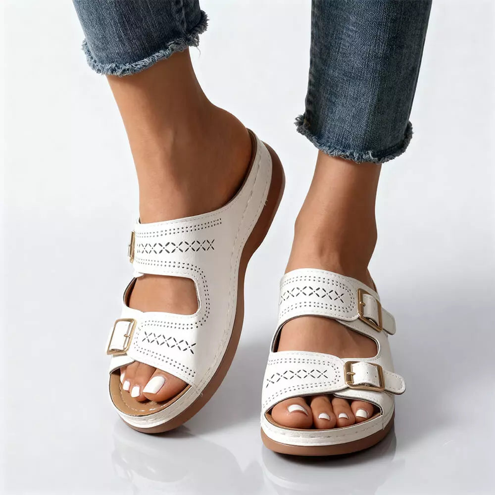 CueroClásico Orthopedic Sandal